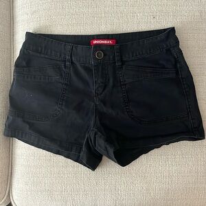 Size 5 union bay black shorts